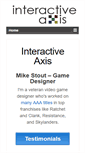 Mobile Screenshot of interactiveaxis.com